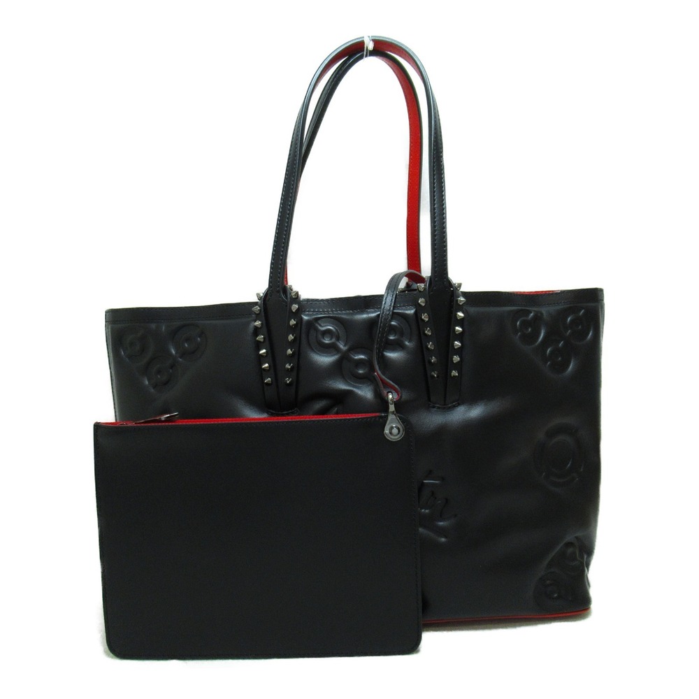 Christian Louboutin Cabata Small Padded Leather Black